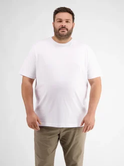 LERROS Herren T-Shirt in weiß