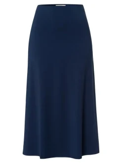 Les Lunes Damen Midirock in blau