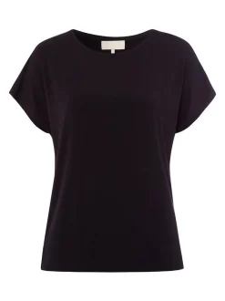 Les Lunes Damen T-Shirt in schwarz - Ärmel: ohne Arm
