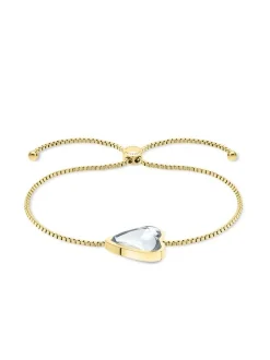 Liebeskind Berlin Damen Armband - Glass Heart in gold