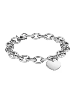 Liebeskind Berlin Damen Armband - The Chunky Heart in silber