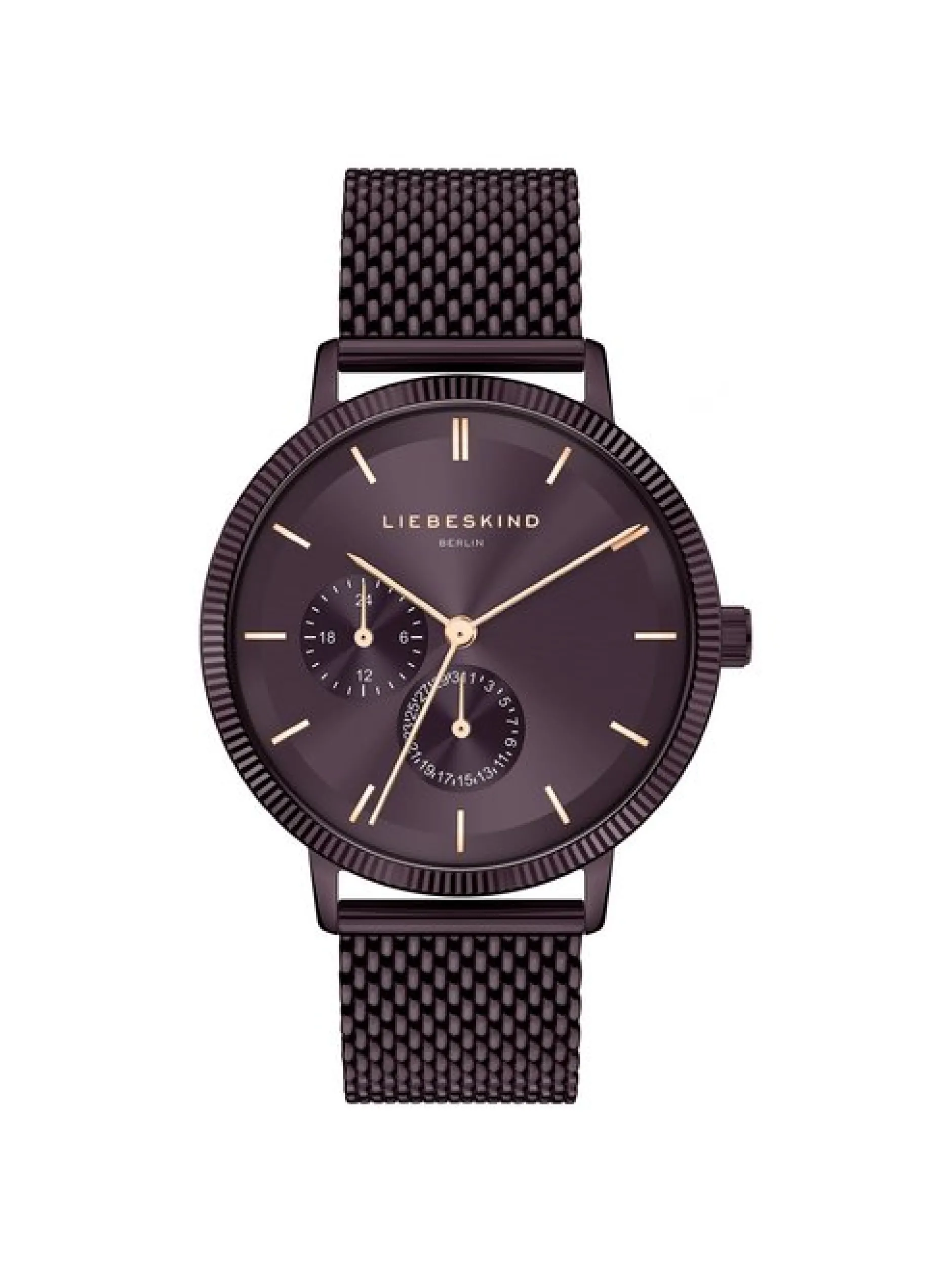 Liebeskind Berlin Damen Armbanduhr - Clean Multifunction in lila