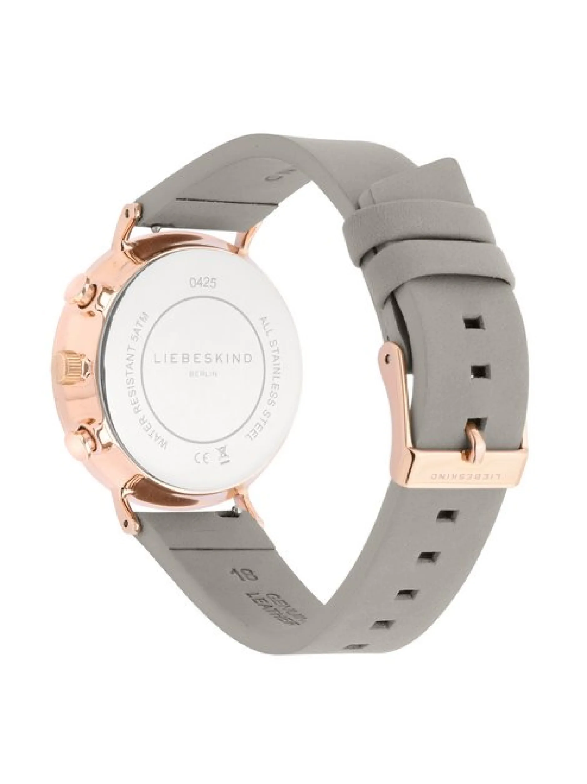 Liebeskind Berlin Damen Armbanduhr - The Black Multifunktion in grau