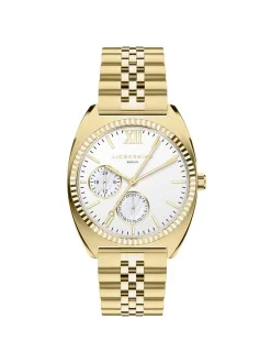 Liebeskind Berlin Damen Armbanduhr - The Multifunction in gold