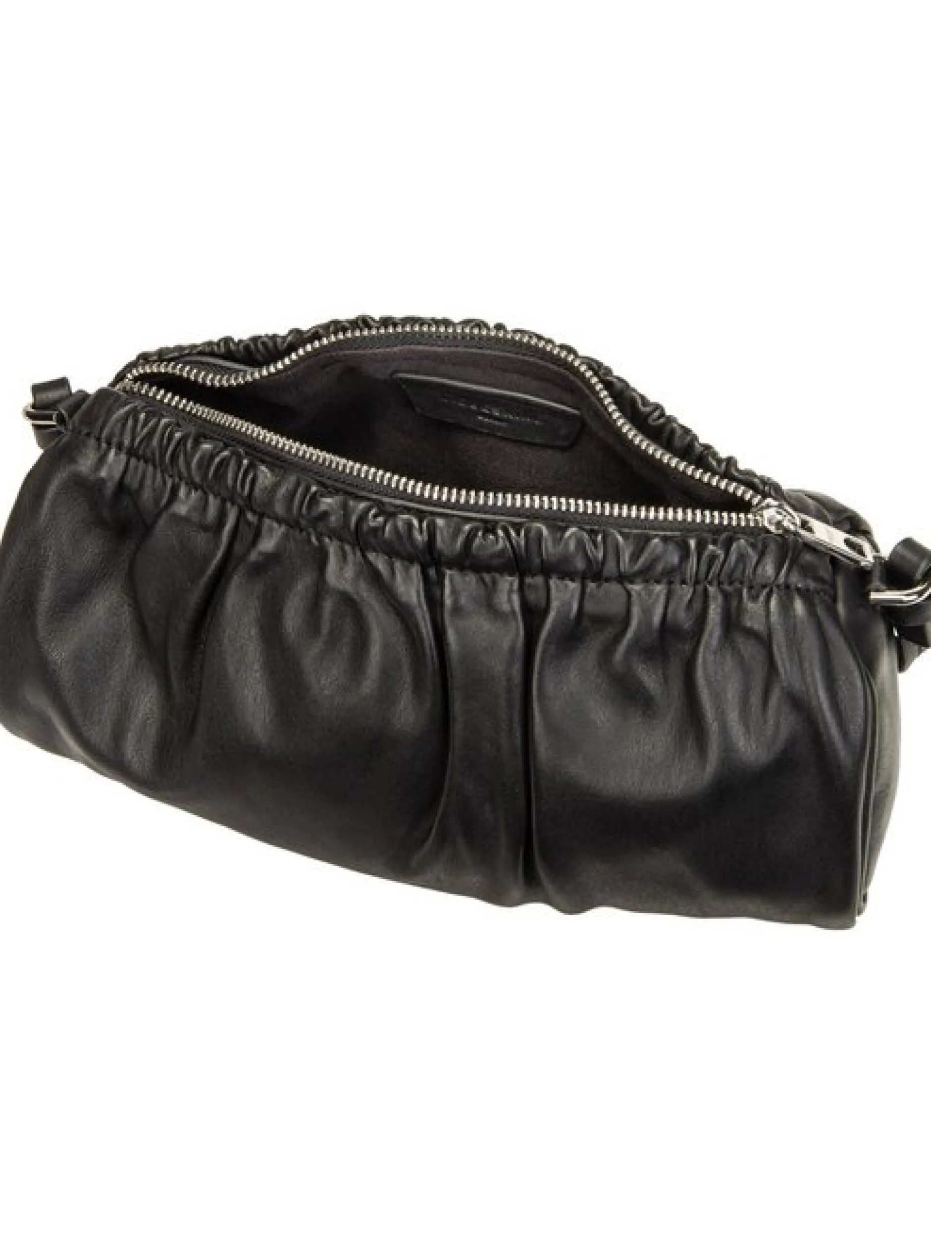Liebeskind Berlin Damen Bodybag - Cloud II Hobo XS Sheep Natural in schwarz