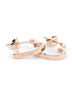 Liebeskind Berlin Damen Creolen - Ohrringe in roségold