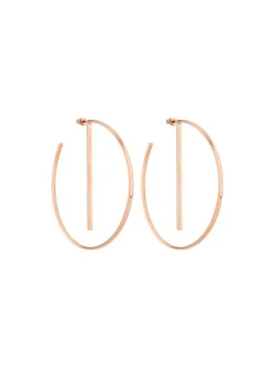 Liebeskind Berlin Damen Creolen - The Basic Big in rosa