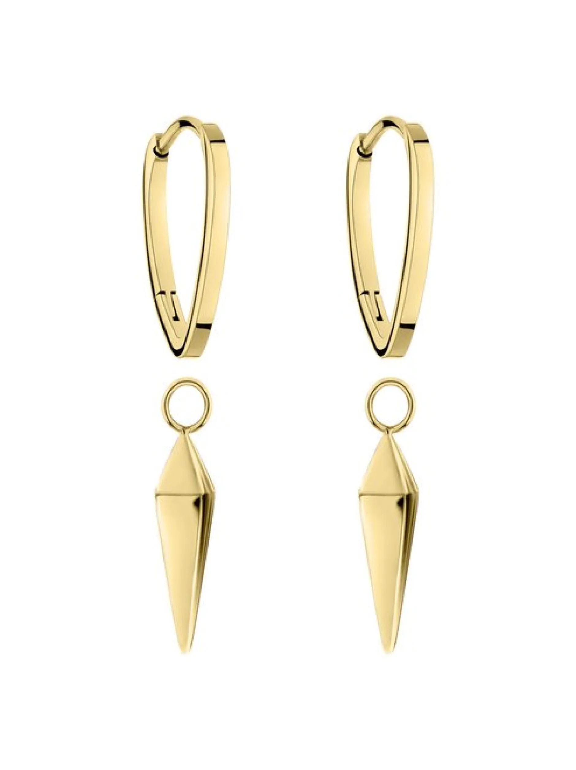Liebeskind Berlin Damen Creolen - The Pendulum in gold