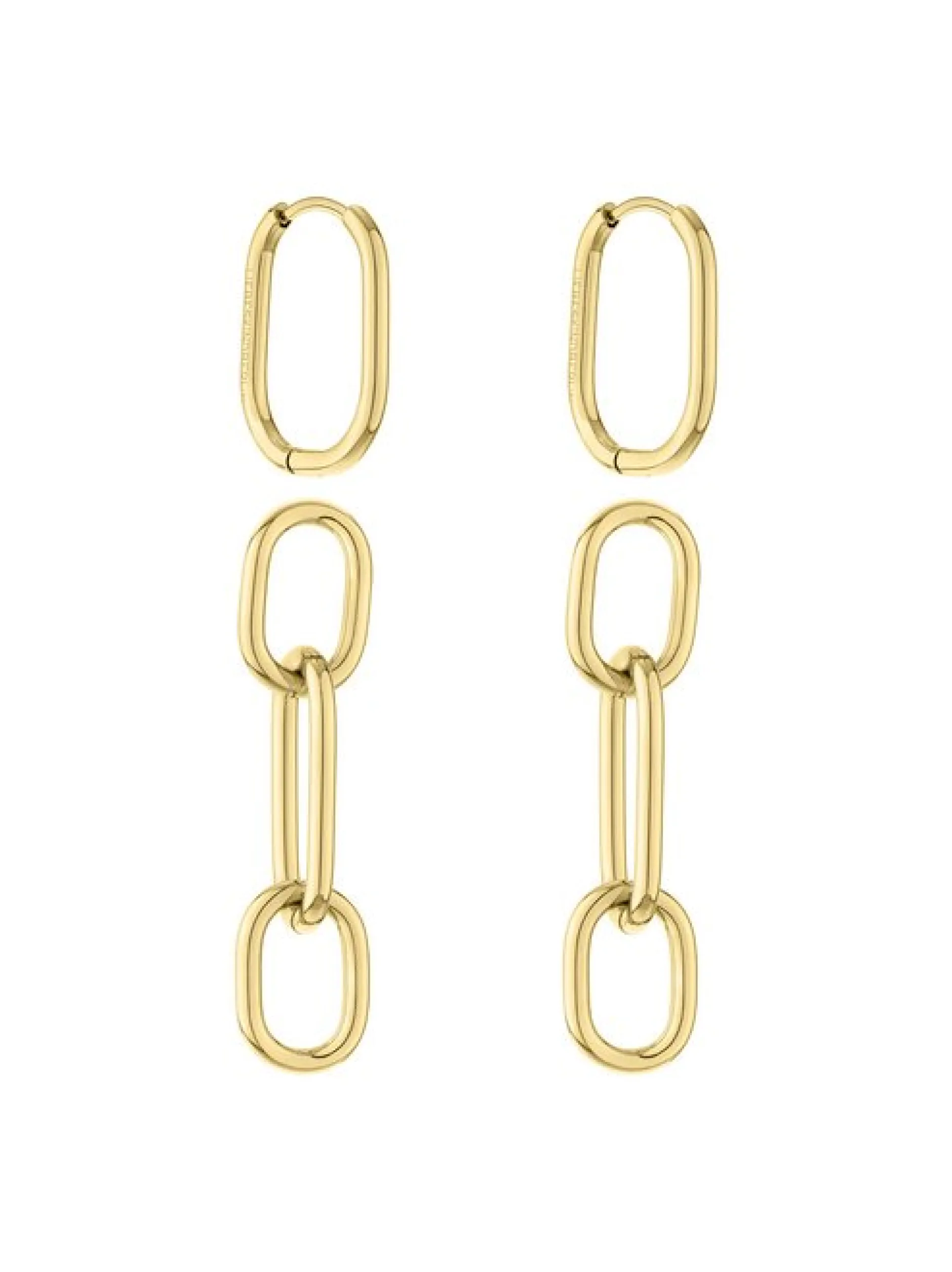 Liebeskind Berlin Damen Creolen - Wear it your Way in gold