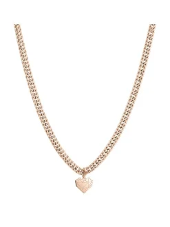 Liebeskind Berlin Damen Halskette - Broken Heart Chunky in roségold