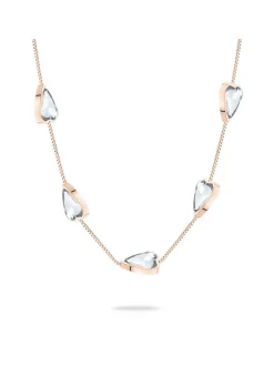 Liebeskind Berlin Damen Halskette - Glass Heart in roségold