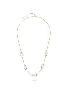 Liebeskind Berlin Damen Halskette - Glass Heart in roségold
