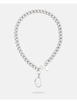 Liebeskind Berlin Damen Halskette - The Organic in silber