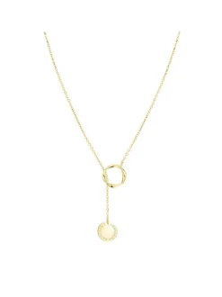 Liebeskind Berlin Damen Halskette - The Organic Twist in gold