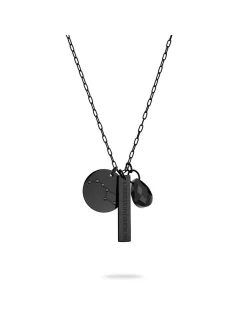 Liebeskind Berlin Damen Halskette - The Talisman in schwarz