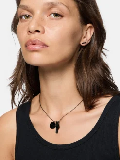 Liebeskind Berlin Damen Halskette - The Talisman in schwarz