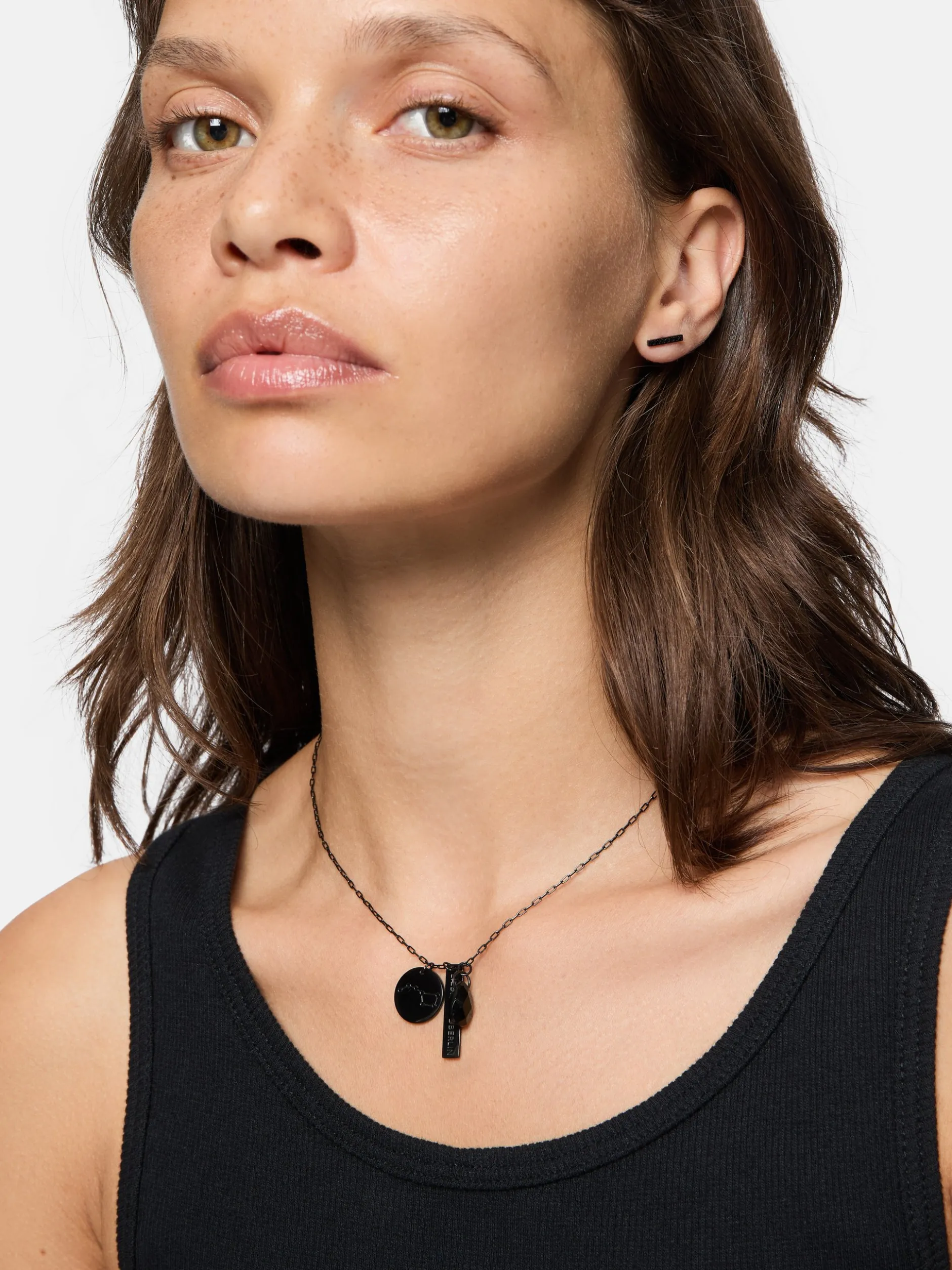 Liebeskind Berlin Damen Halskette - The Talisman in schwarz
