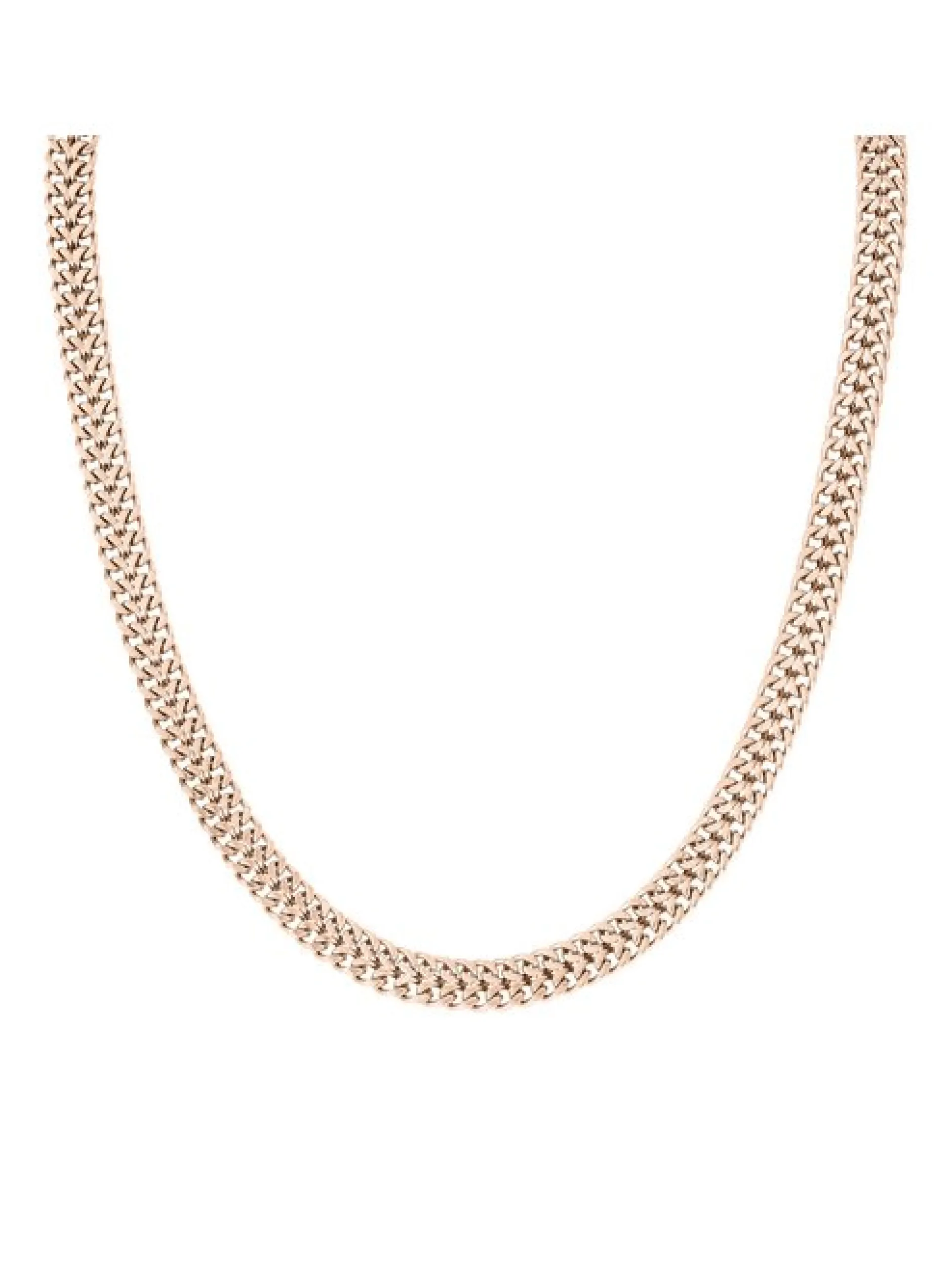Liebeskind Berlin Damen Halskette - The Woven in roségold