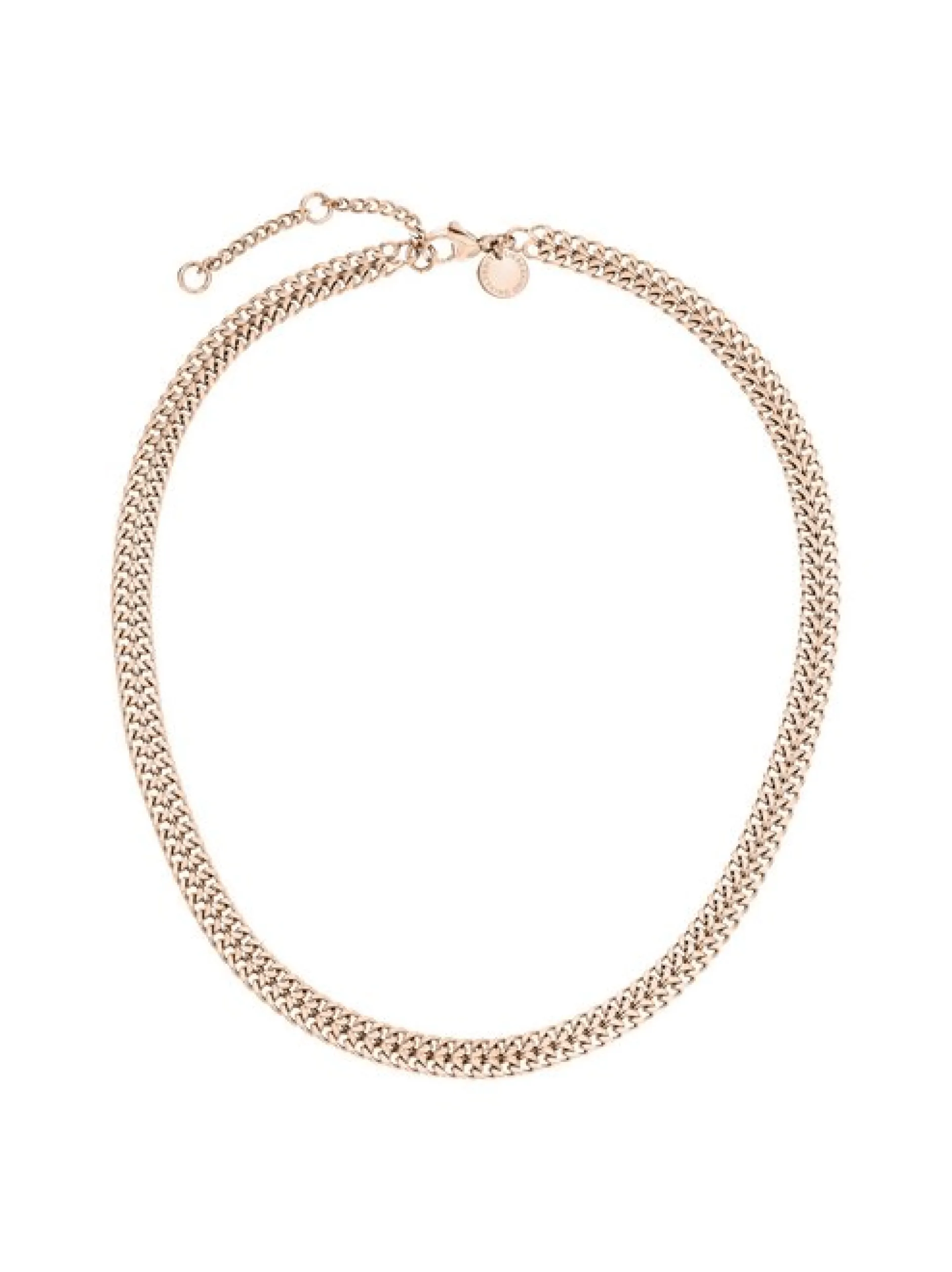 Liebeskind Berlin Damen Halskette - The Woven in roségold