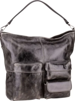 Liebeskind Berlin Damen Handtasche - LK 204 Archive Lack M in grau