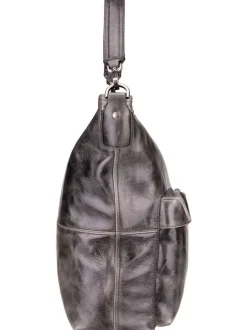 Liebeskind Berlin Damen Handtasche - LK 204 Archive Lack M in grau
