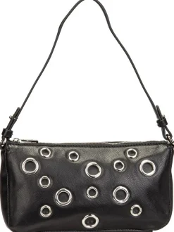 Liebeskind Berlin Damen Handtasche - Ryker Eylets Crossbody S Vintage Goat in schwarz