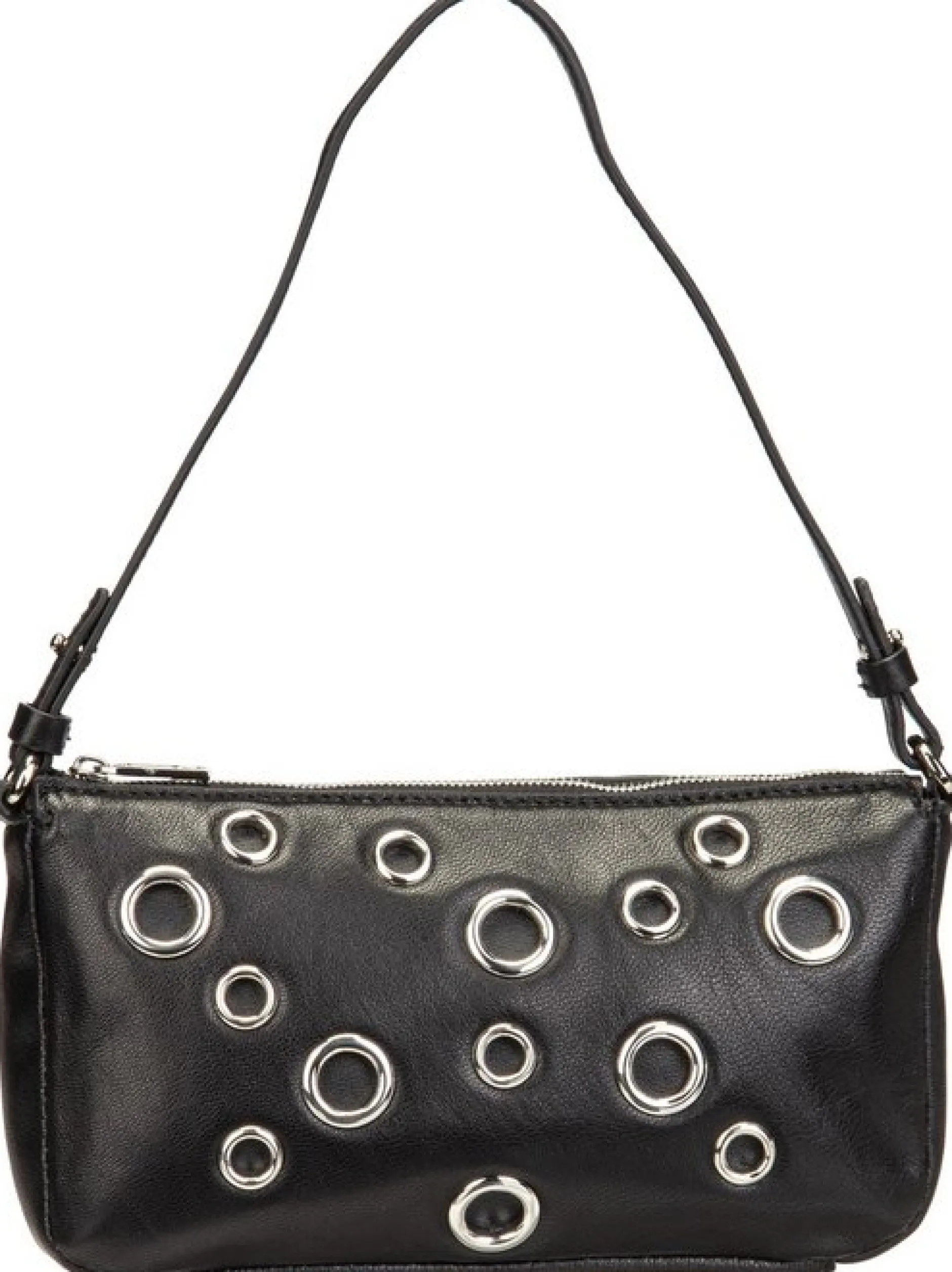 Liebeskind Berlin Damen Handtasche - Ryker Eylets Crossbody S Vintage Goat in schwarz