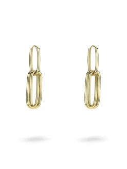 Liebeskind Berlin Damen Ohrhänger - Special Link in gold