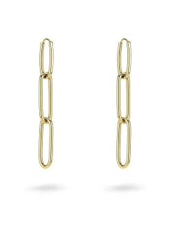 Liebeskind Berlin Damen Ohrhänger - Special Link in gold