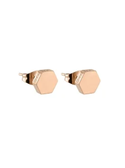 Liebeskind Berlin Damen Ohrstecker - The Iconic Geometric in roségold