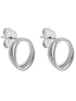 Liebeskind Berlin Damen Ohrstecker - The Sleek in silber
