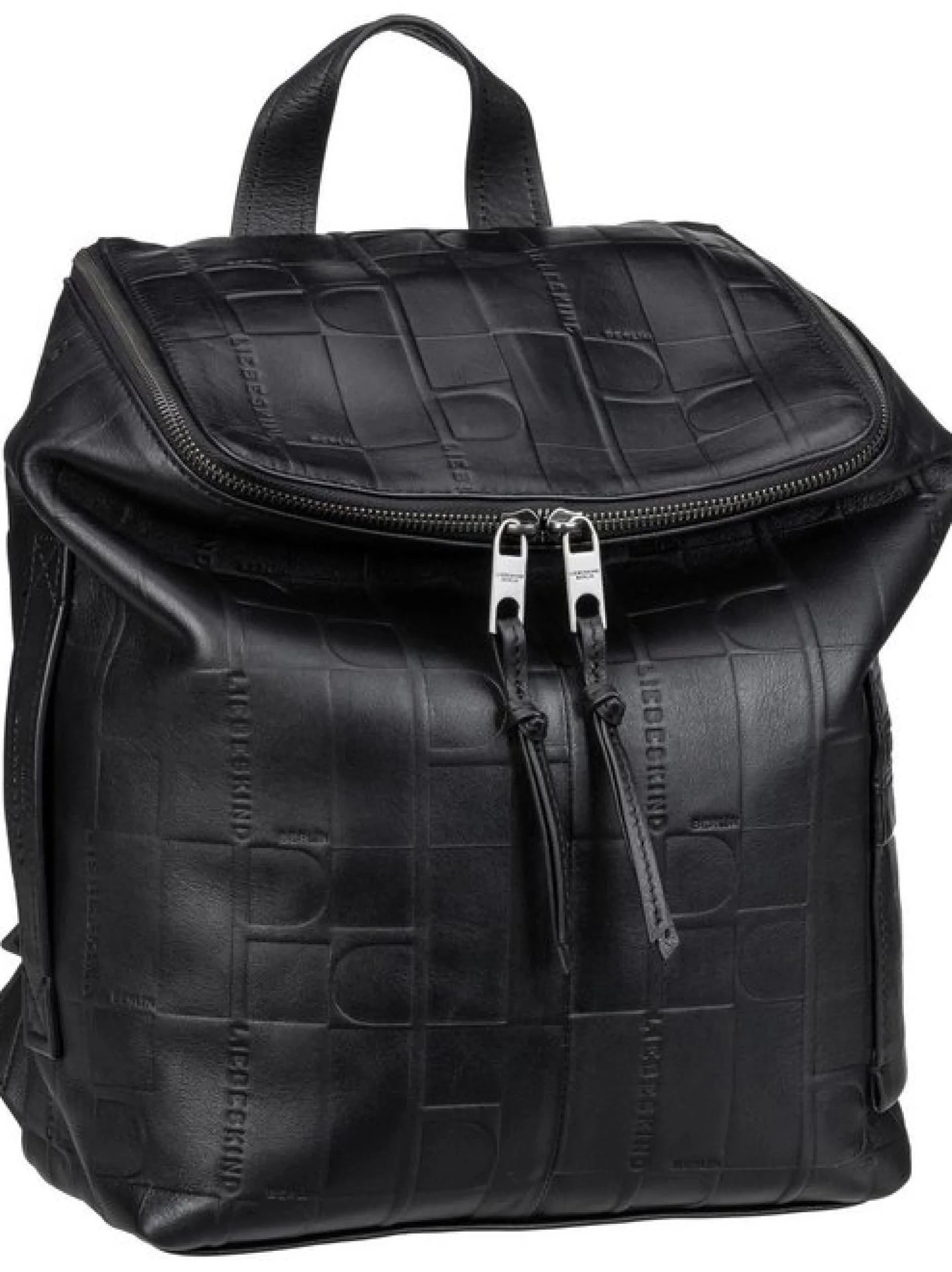 Liebeskind Berlin Damen Rucksack - Hera Monogramm in schwarz