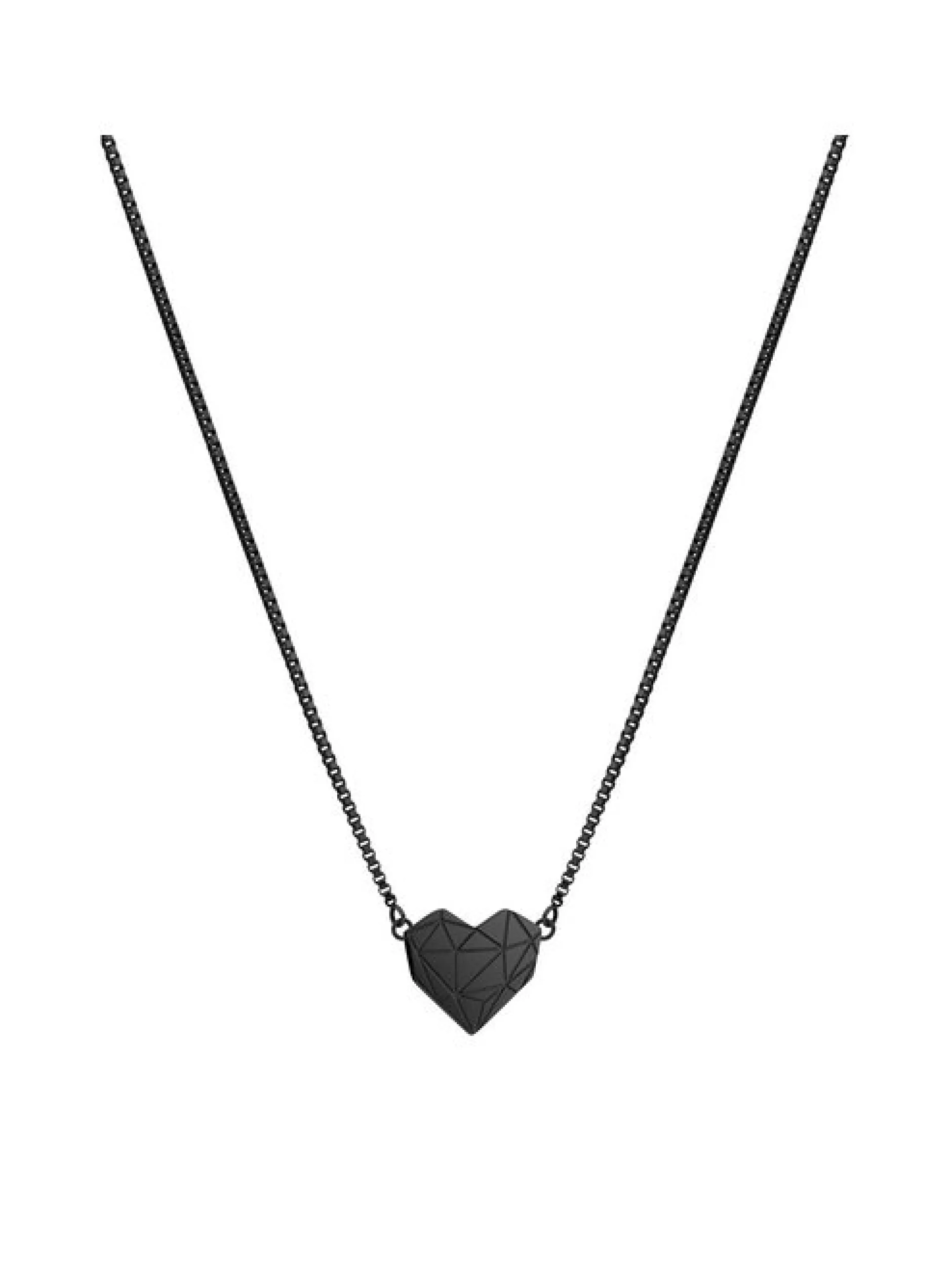 Liebeskind Berlin Damen Schmuck-Set - Broken Heart in schwarz