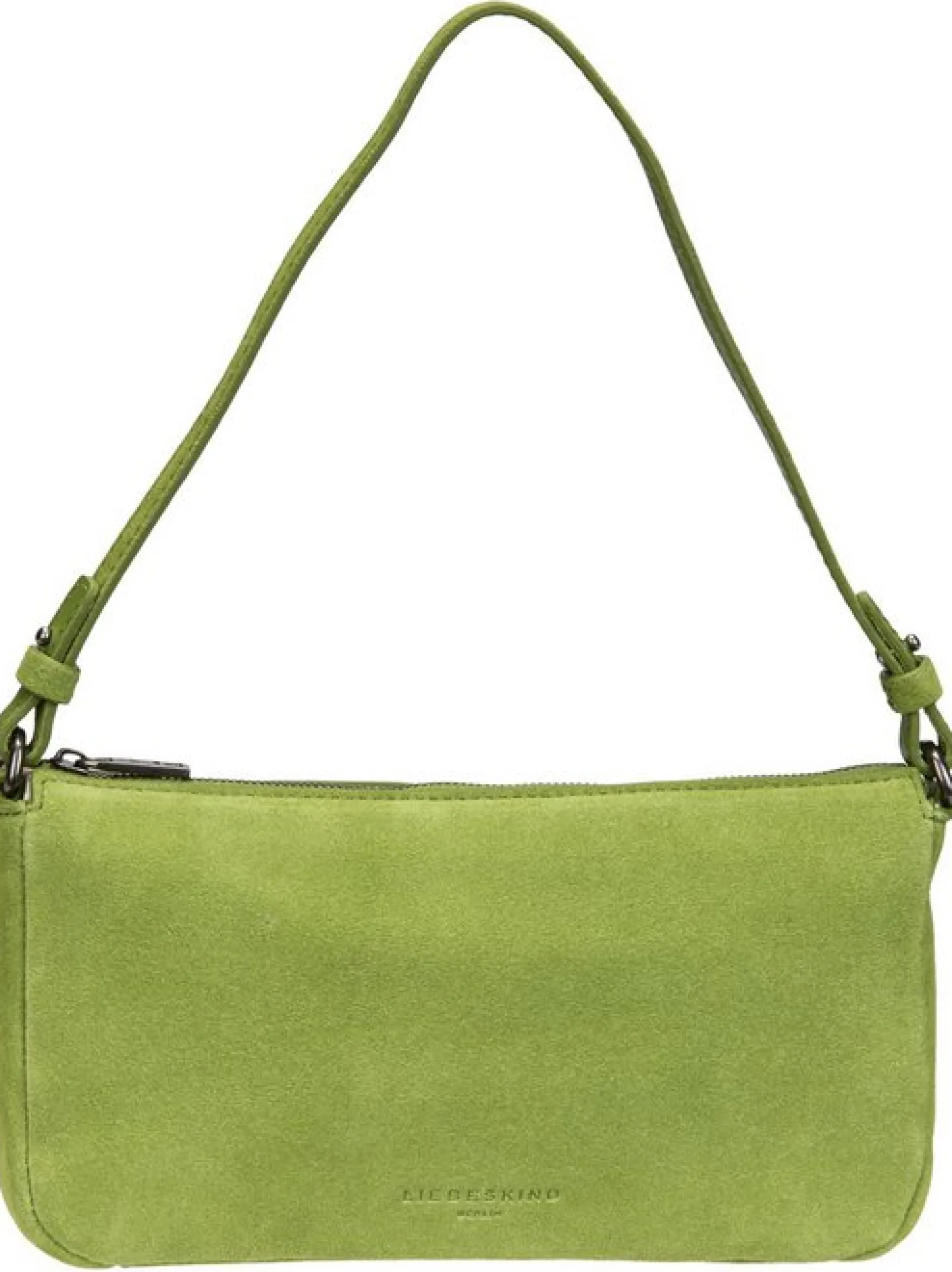 Liebeskind Berlin Damen Schultertasche - Ryker Crossbody S Hydro Suede in grün