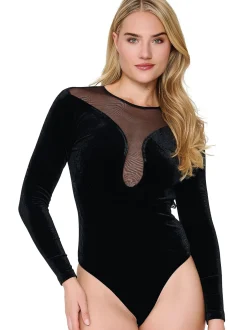 LingaDore Damen Body in schwarz