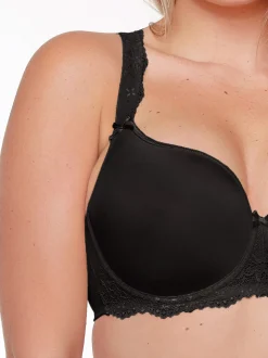 LingaDore Damen T-Shirt BH in schwarz