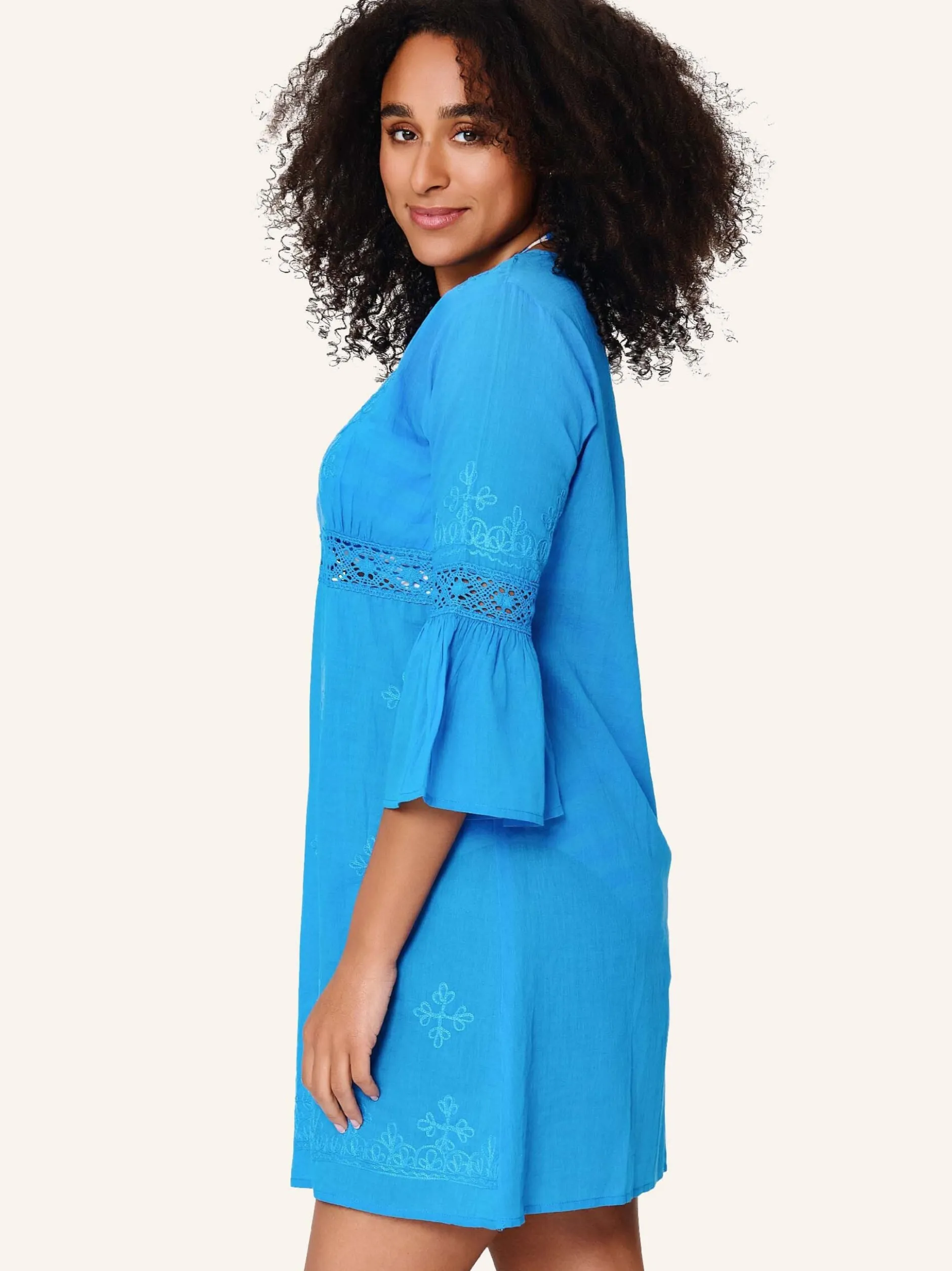 LingaDore Damen Tunik in blau
