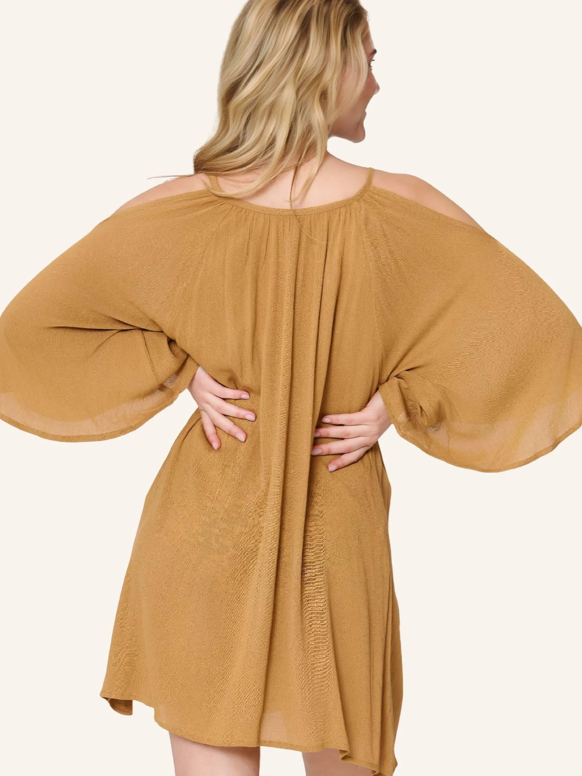 LingaDore Damen Tunik in braun