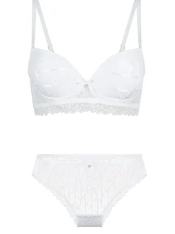 LingaDore Damen up BH set Push in weiß