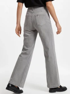Liu Jo Collection Damen Jeans - Good Flare in grau