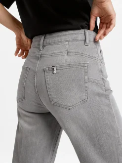 Liu Jo Collection Damen Jeans - Good Flare in grau
