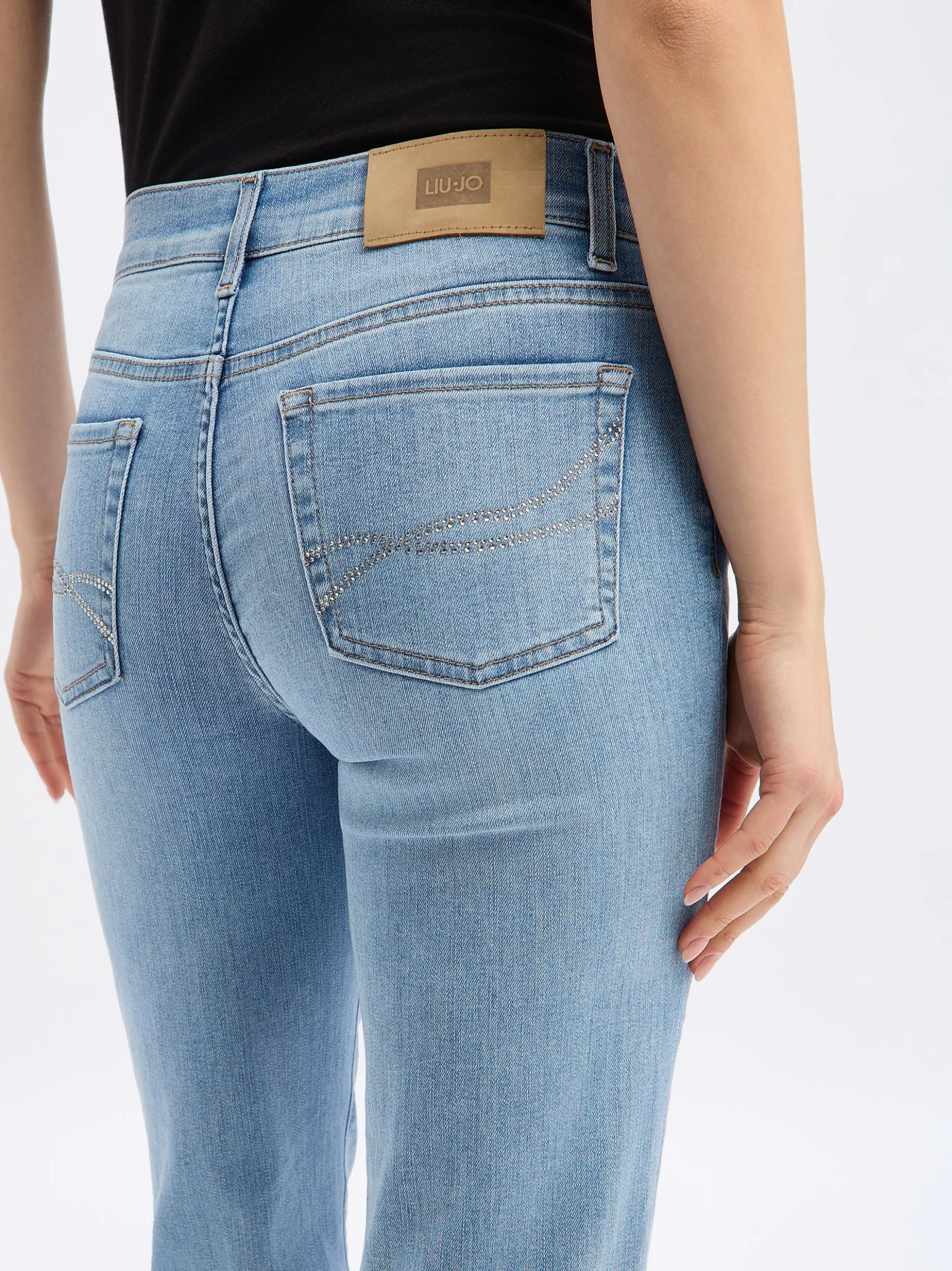 Liu Jo Collection Damen Jeans in bleached