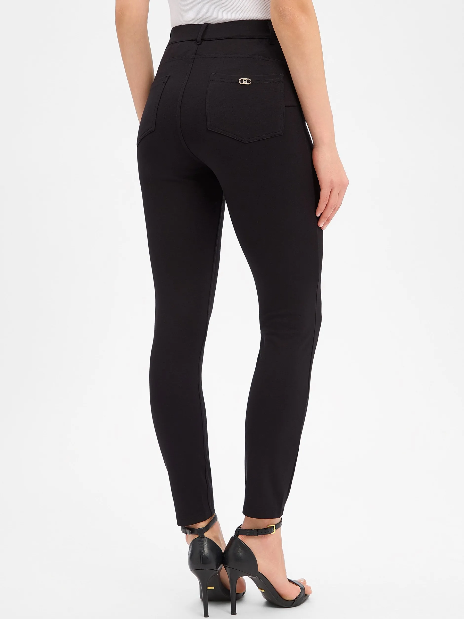 Liu Jo Collection Damen Jerseyhose in schwarz