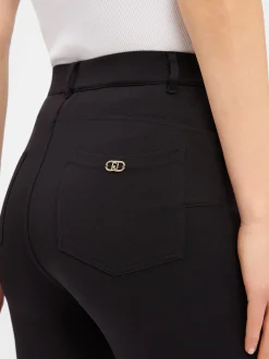 Liu Jo Collection Damen Jerseyhose in schwarz