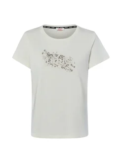 Liu Jo Collection Damen T-Shirt in ecru - Ärmel: kurzarm