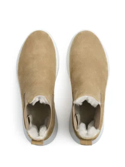Lloyd Damen Chelsea Boot in beige - 2,0 cm Absatz