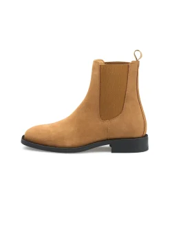 Lloyd Damen Chelsea Boot in cognac - 0 cm Absatz
