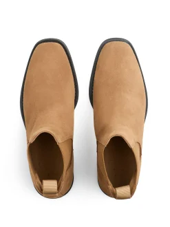 Lloyd Damen Chelsea Boot in cognac - 0 cm Absatz