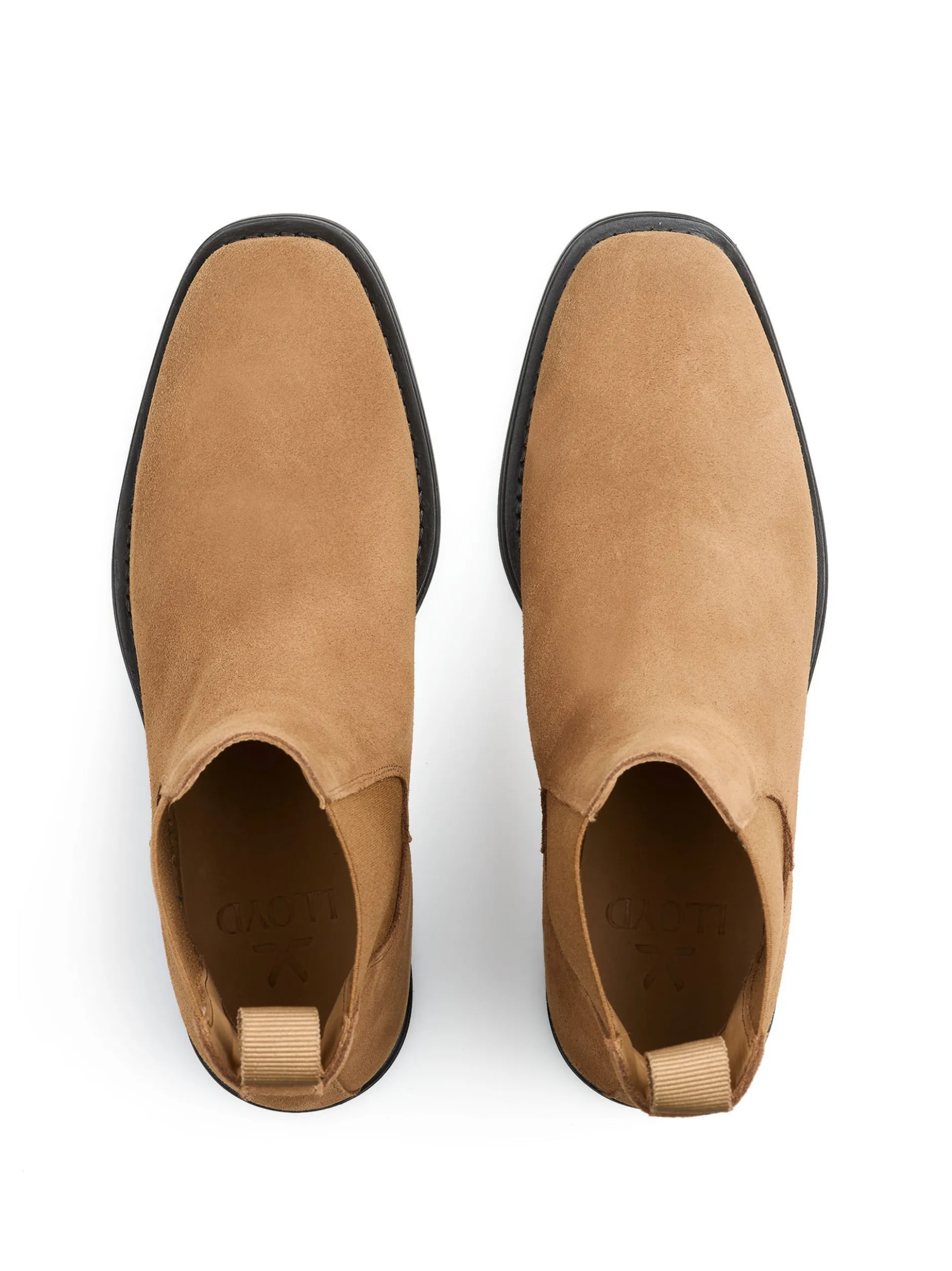 Lloyd Damen Chelsea Boot in cognac - 0 cm Absatz
