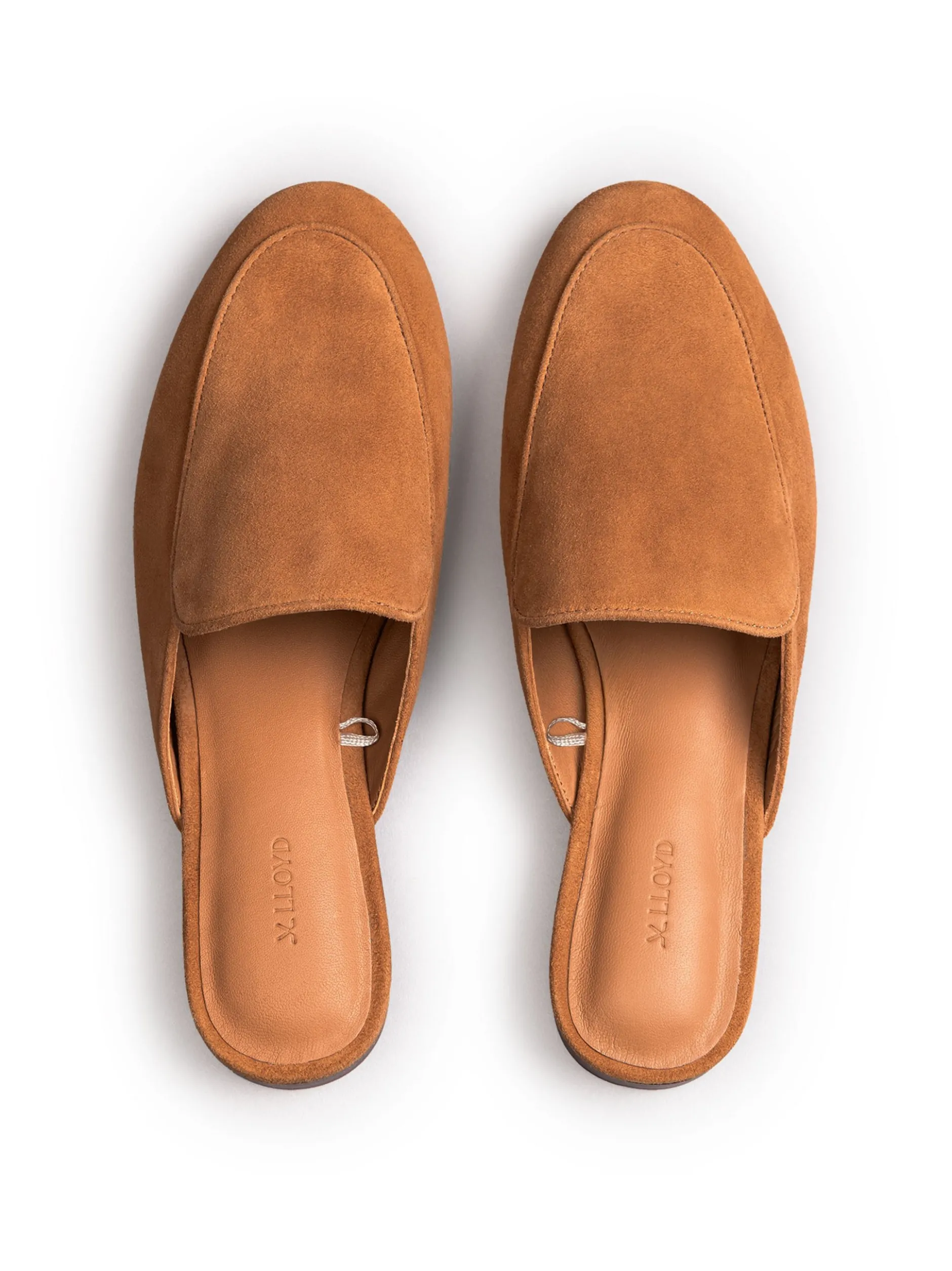 Lloyd Damen Pantolette in cognac - 3,5 cm Absatz